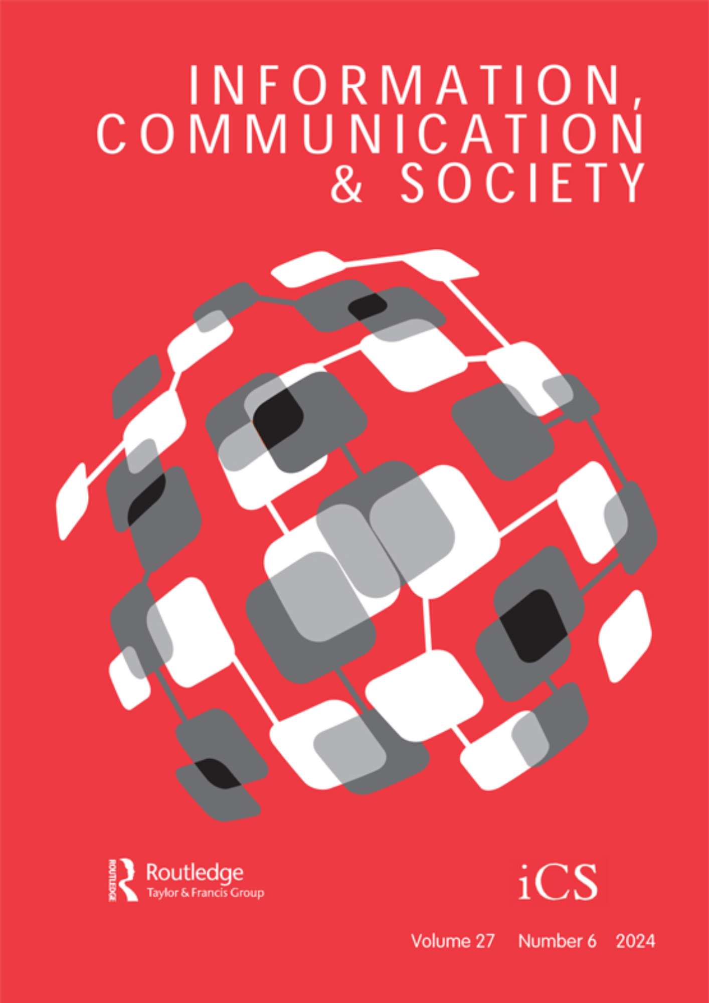 Information Communication and Society Journal Cover